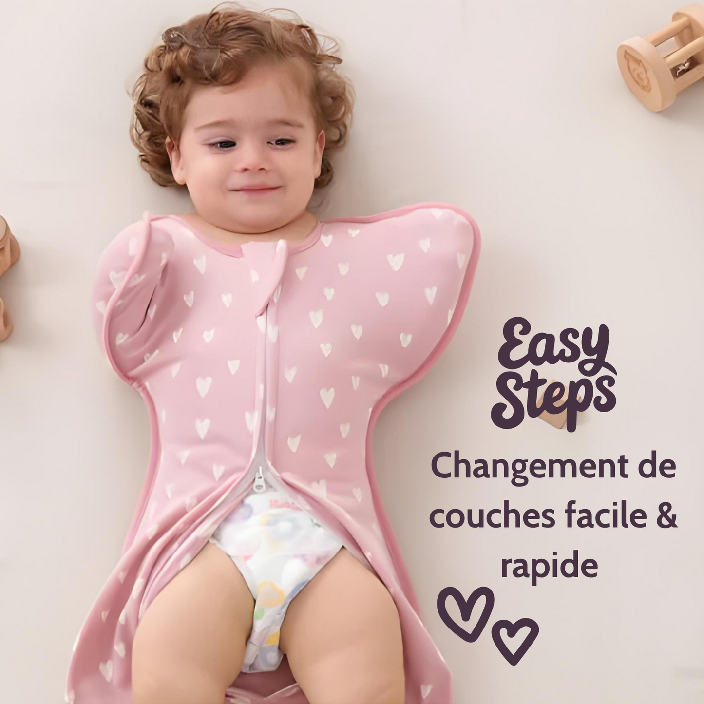 Sac d'emmaillotage pour mieux dormir