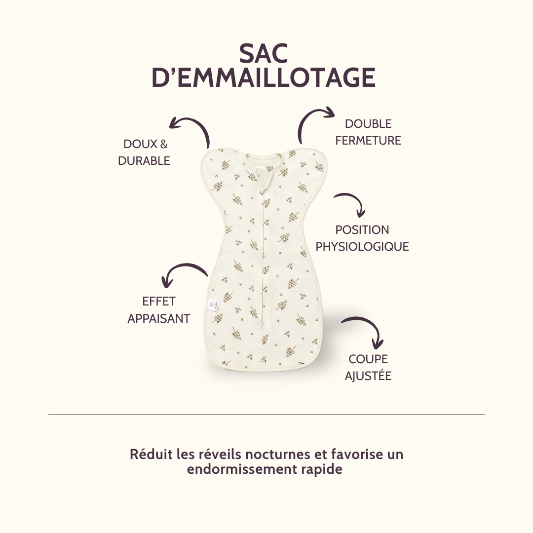 Sac d'emmaillotage pour mieux dormir
